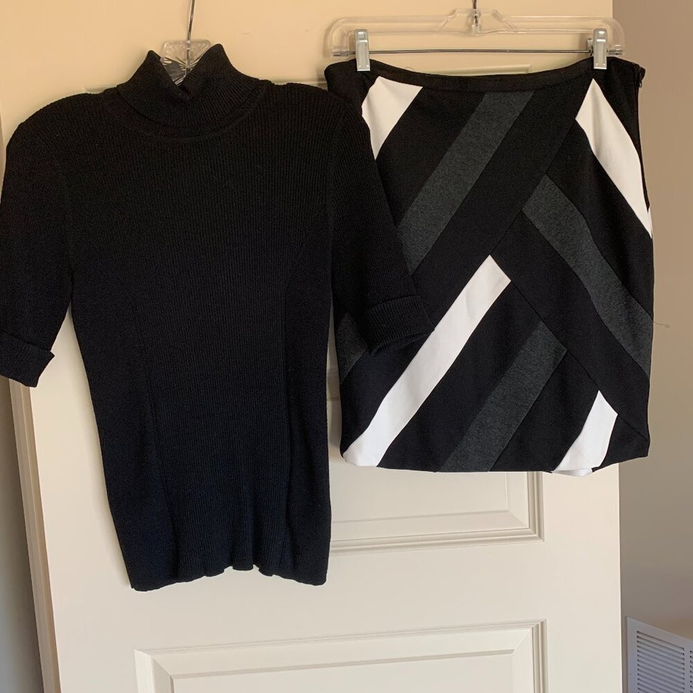 White House Black Market Sweater/Skirt